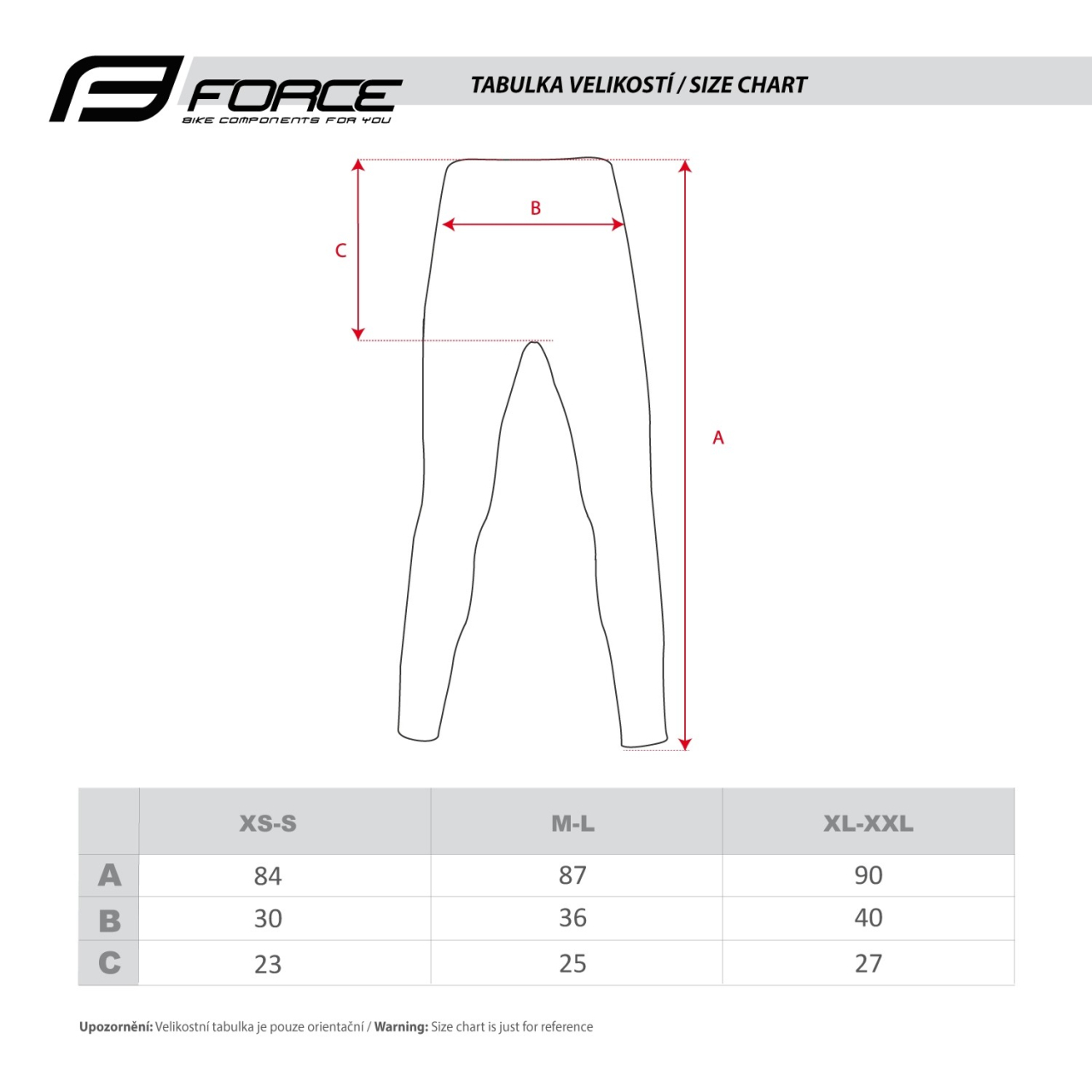 Pantaloni functionali Force Frost negri XS-S [4]