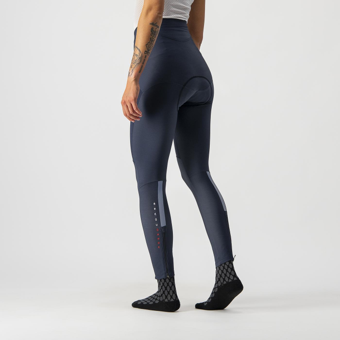 Pantaloni lungi Castelli RoS W, de dama, Bleumarin/Argintiu Reflex, XS [4]