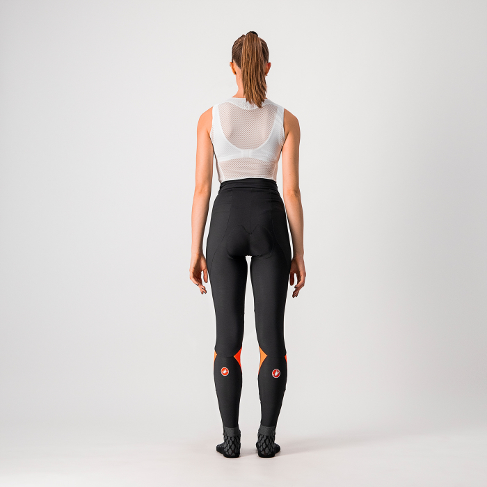 Pantaloni lungi Castelli Velocissima, de dama, Negru/Roz, L [2]