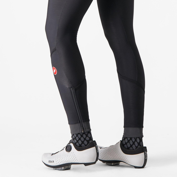 Pantaloni lungi Castelli Velocissima Thermal, negru/negru reflex, L [7]