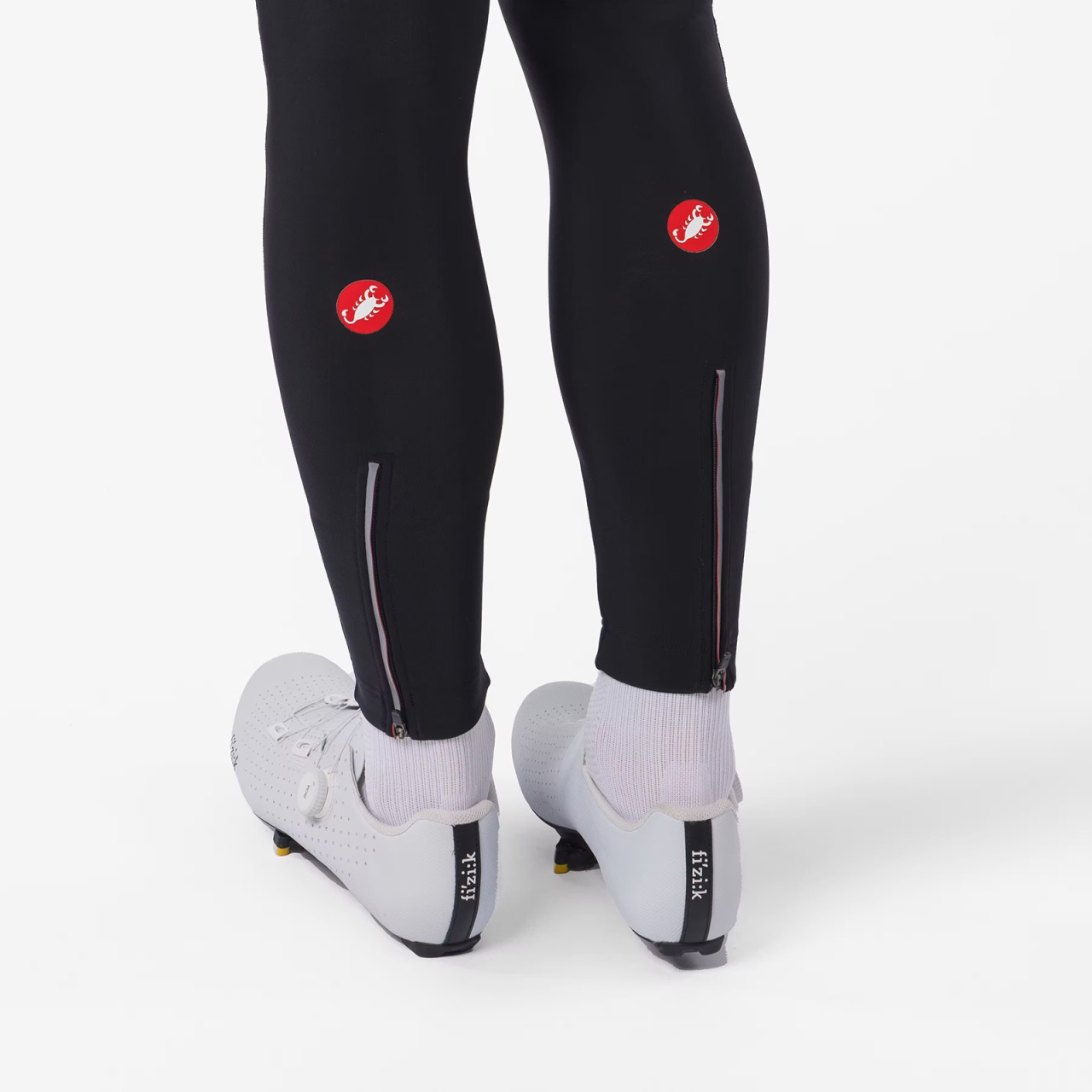 Pantaloni lungi cu bretele Castelli Entrata 2 Wind, Negru, L [6]