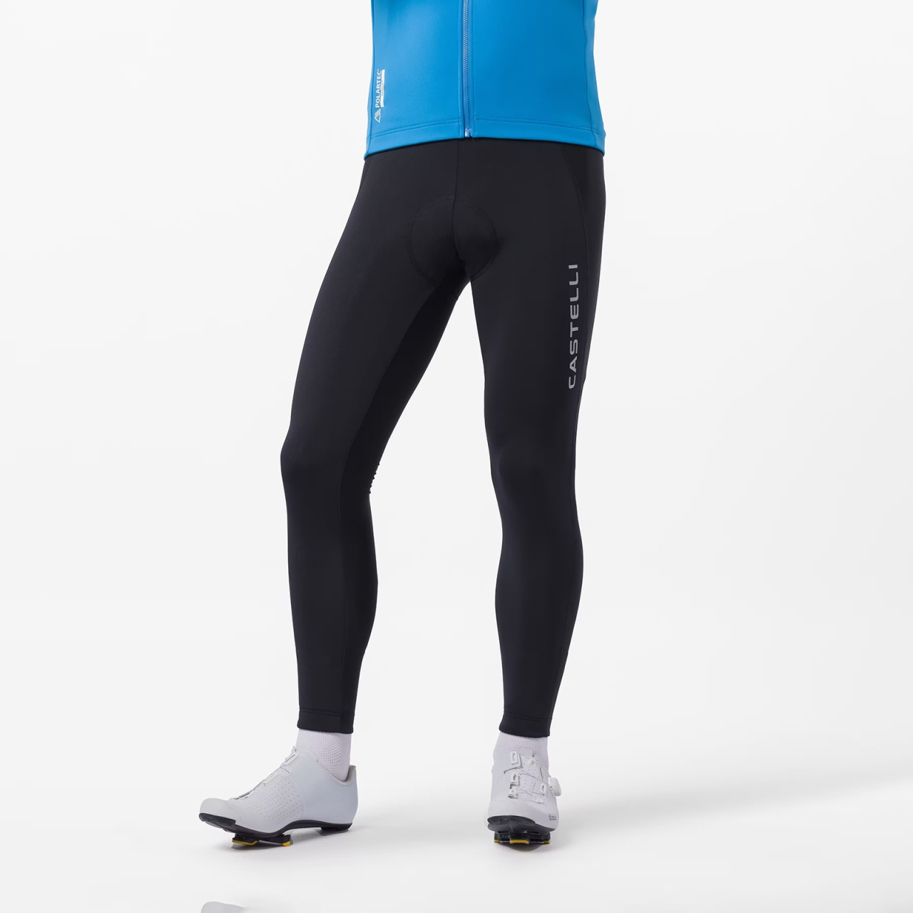 Pantaloni lungi cu bretele Castelli Entrata 2 Wind, Negru, L [7]