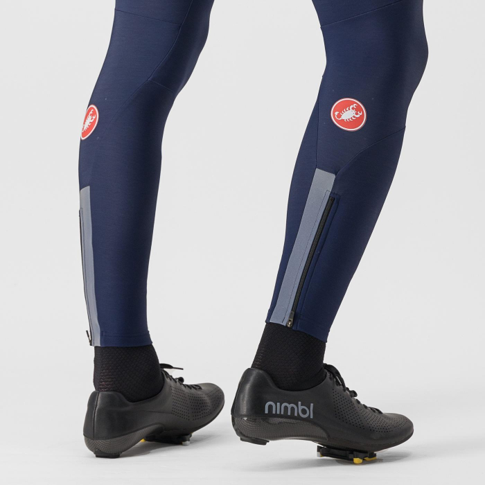 Pantaloni lungi cu bretele Castelli Sorpasso RoS, pt barbati, albastru Belgian, M [3]