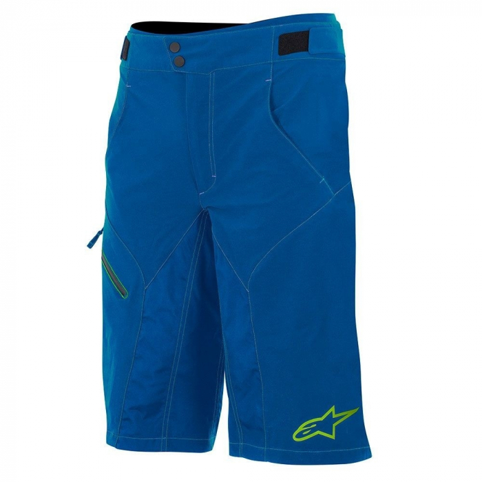 Pantaloni scurti Alpinestars Outrider Water Resistant Base Shorts dark blue/lime 30 [2]