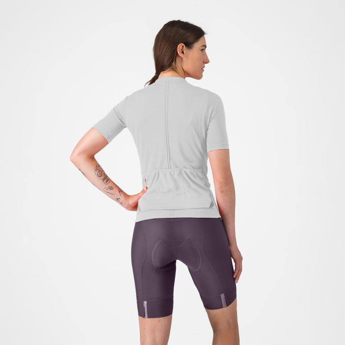 Pantaloni scurti Castelli Prima 2, pentru femei, mov nocturn inchis/violet inchis, M [2]