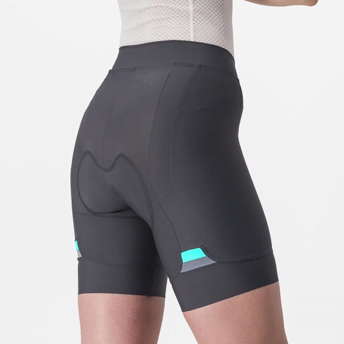 Pantaloni scurti Castelli Prima de dama Antracit L [2]