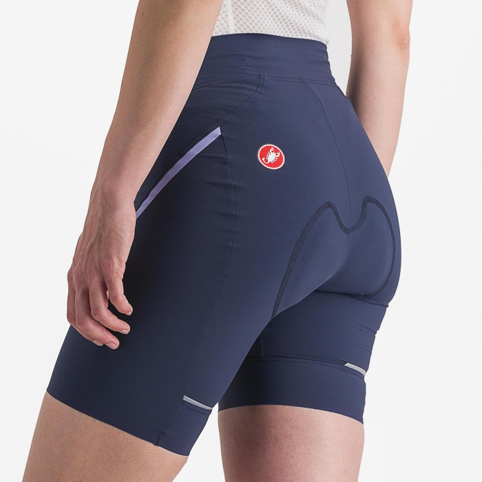 Pantaloni scurti Castelli Velocissima 3, de dama, Bleumarin/Violet, L [5]