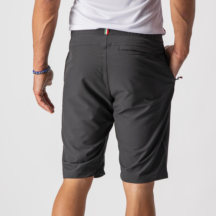 Pantaloni scurti casual Castelli Milano, pentru barbati, negru, XXL [2]