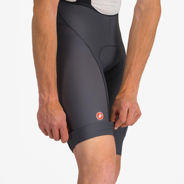 Pantaloni scurti cu bretele Castelli Competizione 2, pentru barbati, gri inchis, L [7]