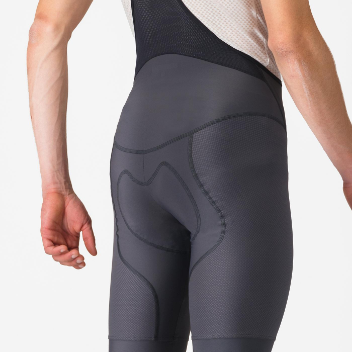 Pantaloni scurti cu bretele Castelli Competizione 2, pentru barbati, gri inchis, L [6]