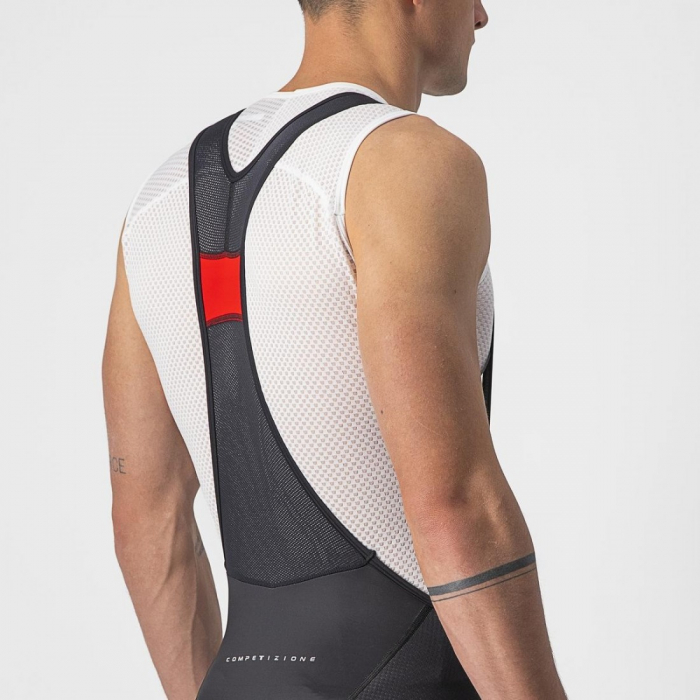 Pantaloni scurti cu bretele Castelli Competizione Kit, Negru/Gri, S [5]