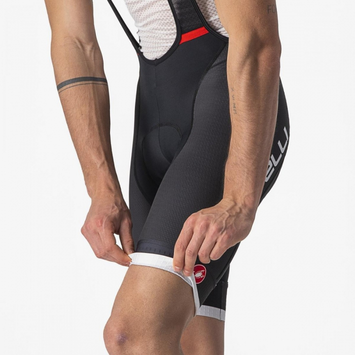 Pantaloni scurti cu bretele Castelli Competizione Kit, Negru/Gri, S [3]