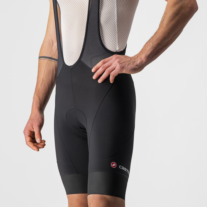 Pantaloni scurti cu bretele Castelli Endurance 3, pentru barbati, negru, XXXL [4]