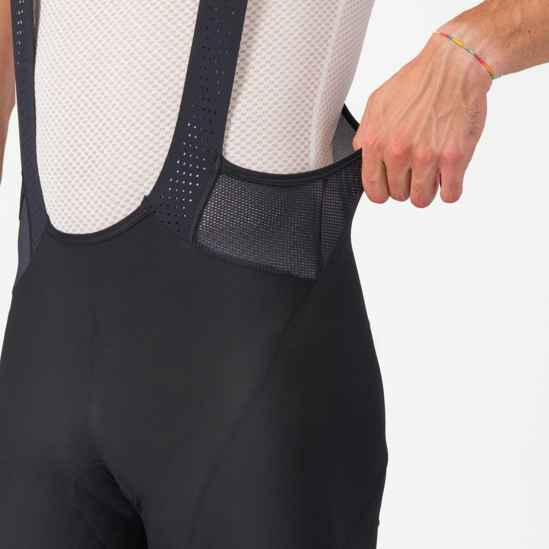 Pantaloni scurti cu bretele Castelli Endurance 4, pentru barbati, negru L [3]
