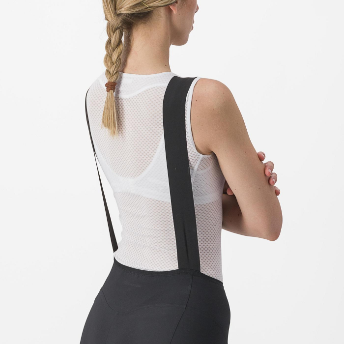 Pantaloni scurti cu bretele Castelli Endurance W, pentru femei, negru, M [7]