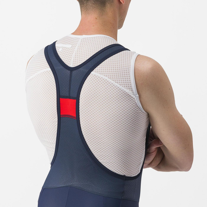 Pantaloni scurti cu bretele Castelli Entrata 2, pentru barbati, albastru belgian, M [3]