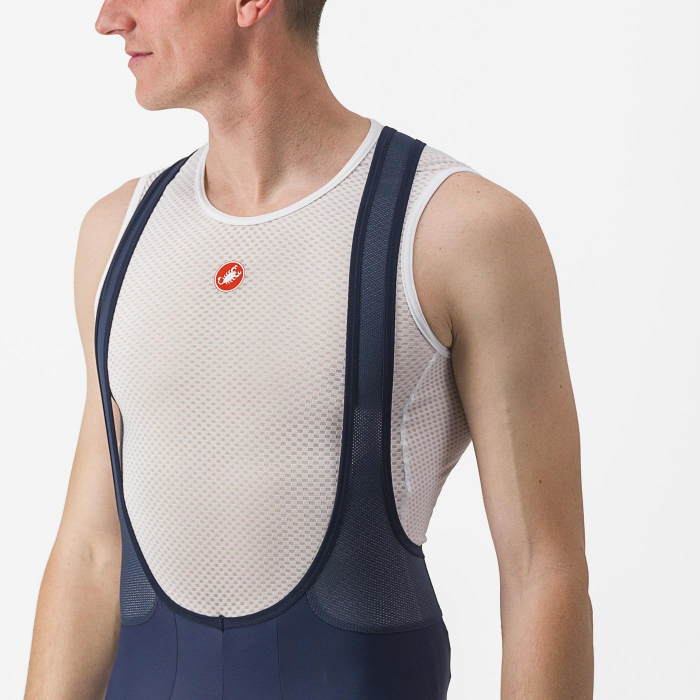 Pantaloni scurti cu bretele Castelli Entrata 2, pentru barbati, albastru belgian, M [5]