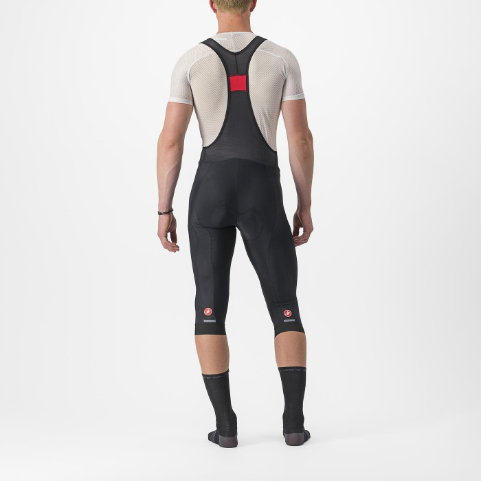 Pantaloni trei sferturi Castelli Entrata 2, pentru barbati, negru, XXL [2]
