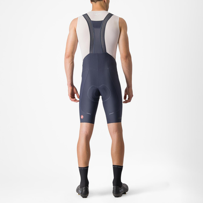 Pantaloni scurti cu bretele Castelli Espresso, pentru barbati, albastru amurg, L [2]