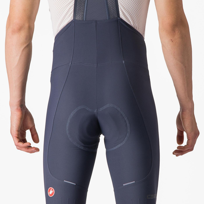 Pantaloni scurti cu bretele Castelli Espresso, pentru barbati, albastru amurg, L [7]