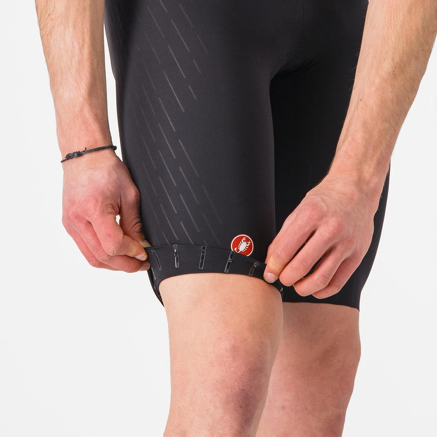 Pantaloni scurti cu bretele Castelli Free Aero Race S, pentru barbati, negru, XXXL [4]