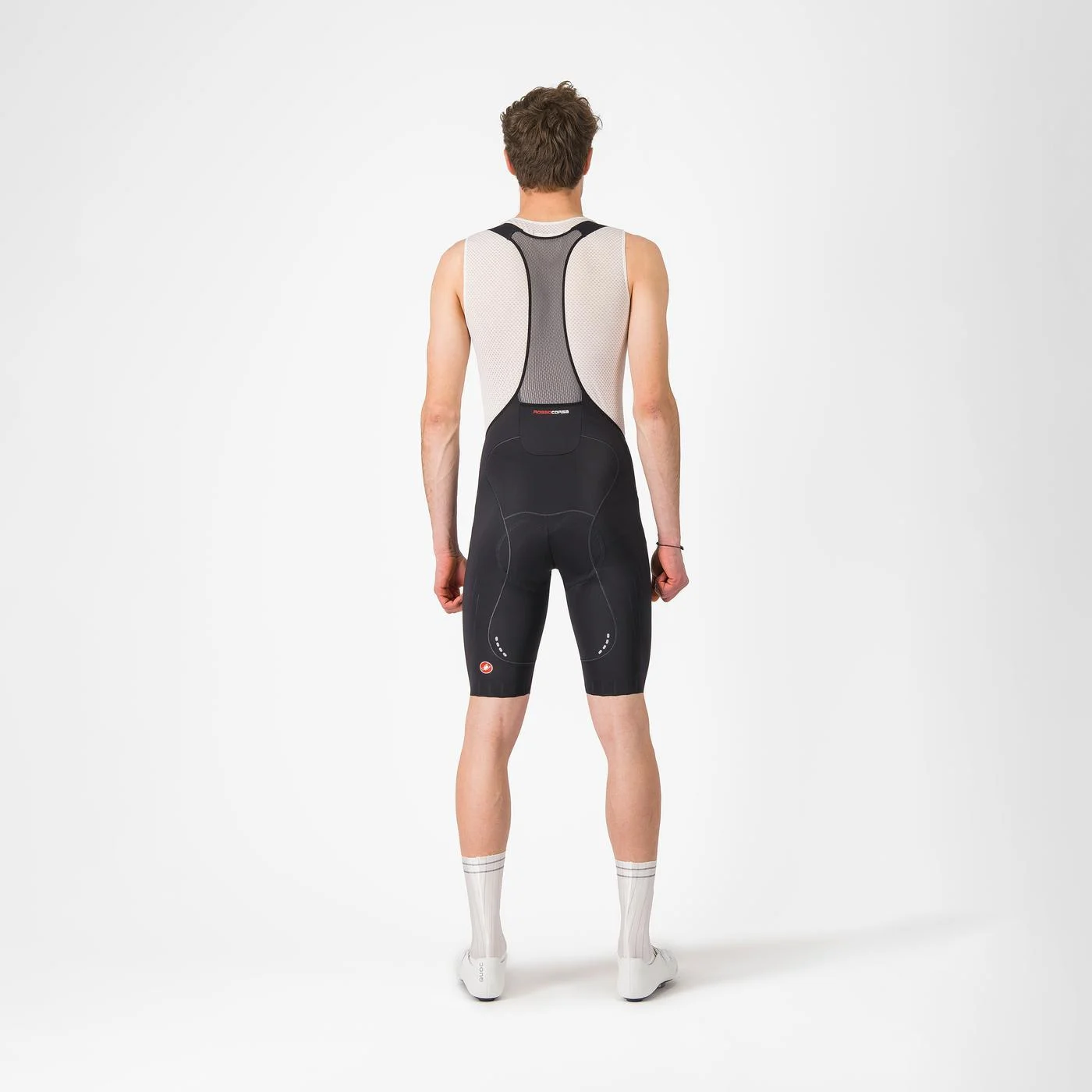 Pantaloni scurti cu bretele Castelli Free Aero Race S, pentru barbati, negru, XXXL [8]