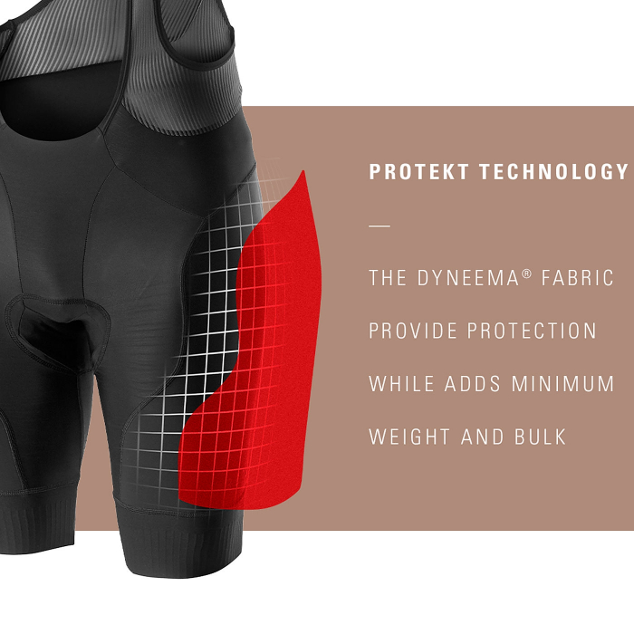 Pantaloni scurti cu bretele Castelli Free Protect Race Negru XXXL [4]