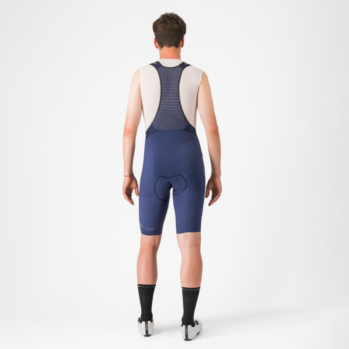 Pantaloni scurti cu bretele Castelli Premio EVO, pentru barbati, albastru belgian, XS [5]