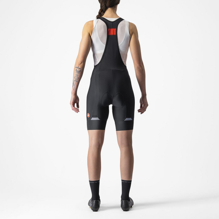 Pantaloni scurti cu bretele Castelli Prima, negru, S [2]