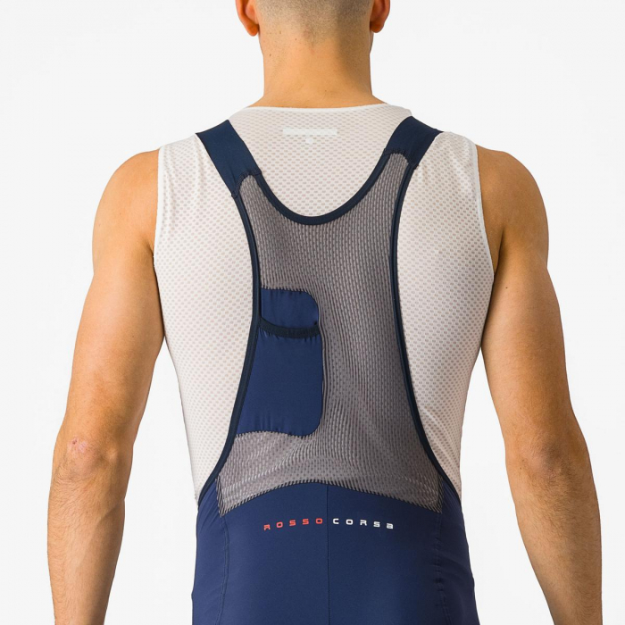 Pantaloni scurti cu bretele Castelli Superleggera, pentru barbati, albastru belgian, L [3]