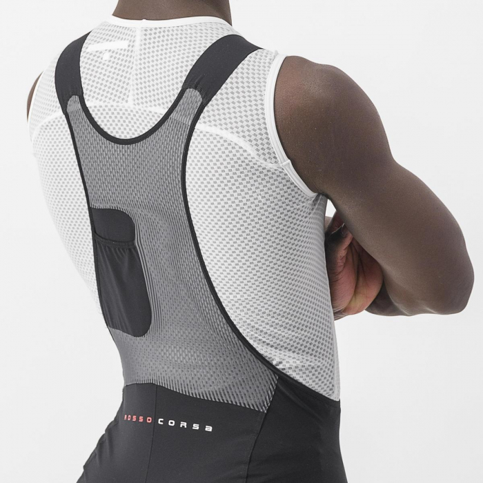 Pantaloni scurti cu bretele Castelli Superleggera, pentru barbati, negru, S [3]