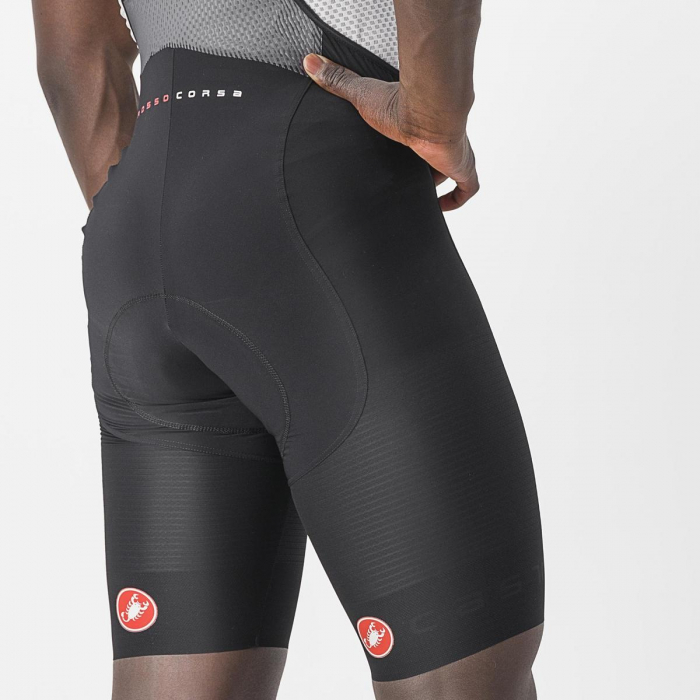 Pantaloni scurti cu bretele Castelli Superleggera, pentru barbati, negru, S [4]