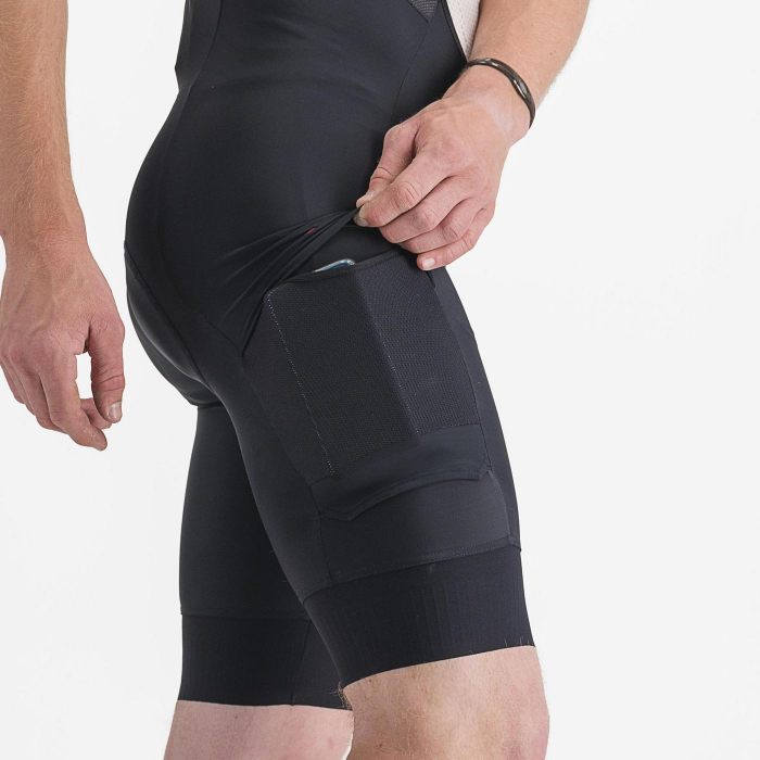 Pantaloni scurti cu bretele Castelli Unlimited Cargo, pentru barbati, negru, XL [5]