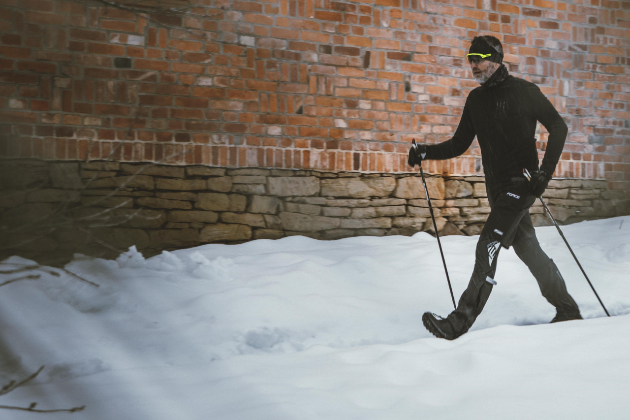 Pantaloni scurti Force Blade MTB, fara bazon, Negru, L [4]