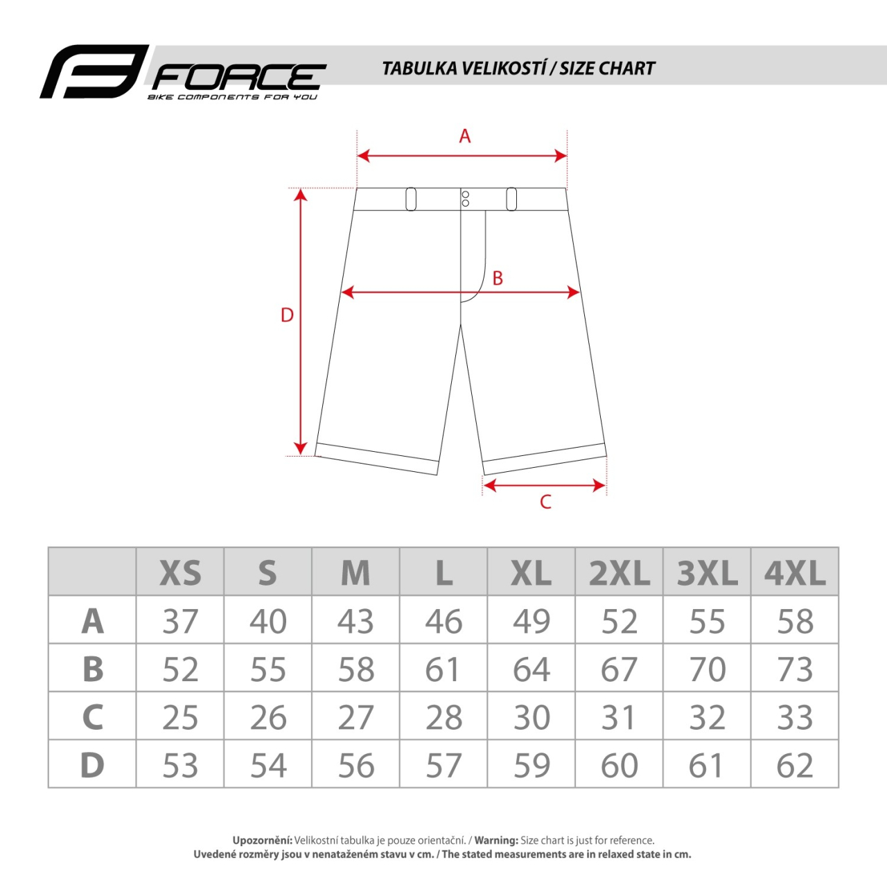 Pantaloni Scurti Force Mount MTB Negri XXXL [6]