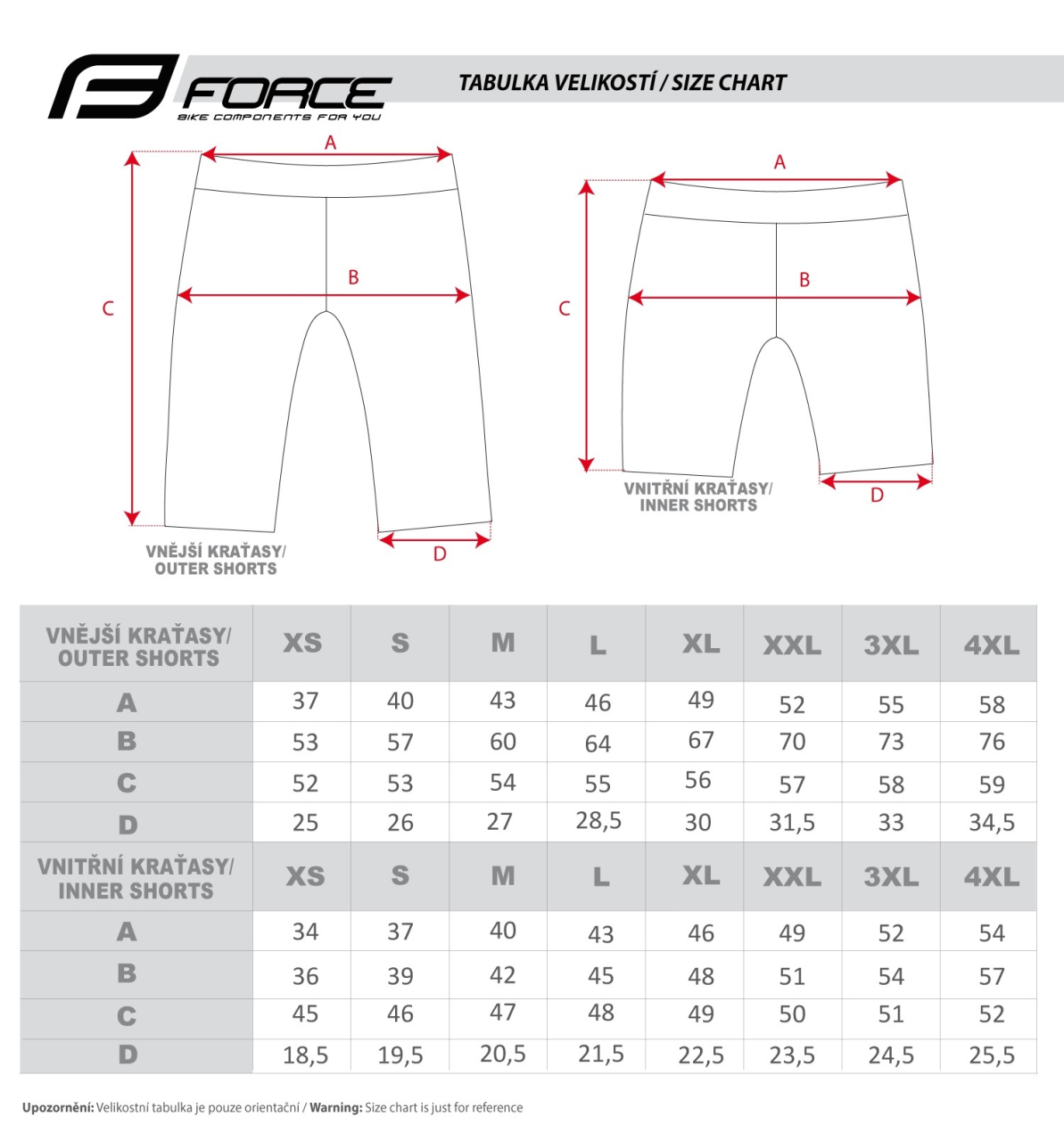 Pantaloni scurti Force MTB-11, bazon detasabil, Gri/Rosu/Negru, XS [7]