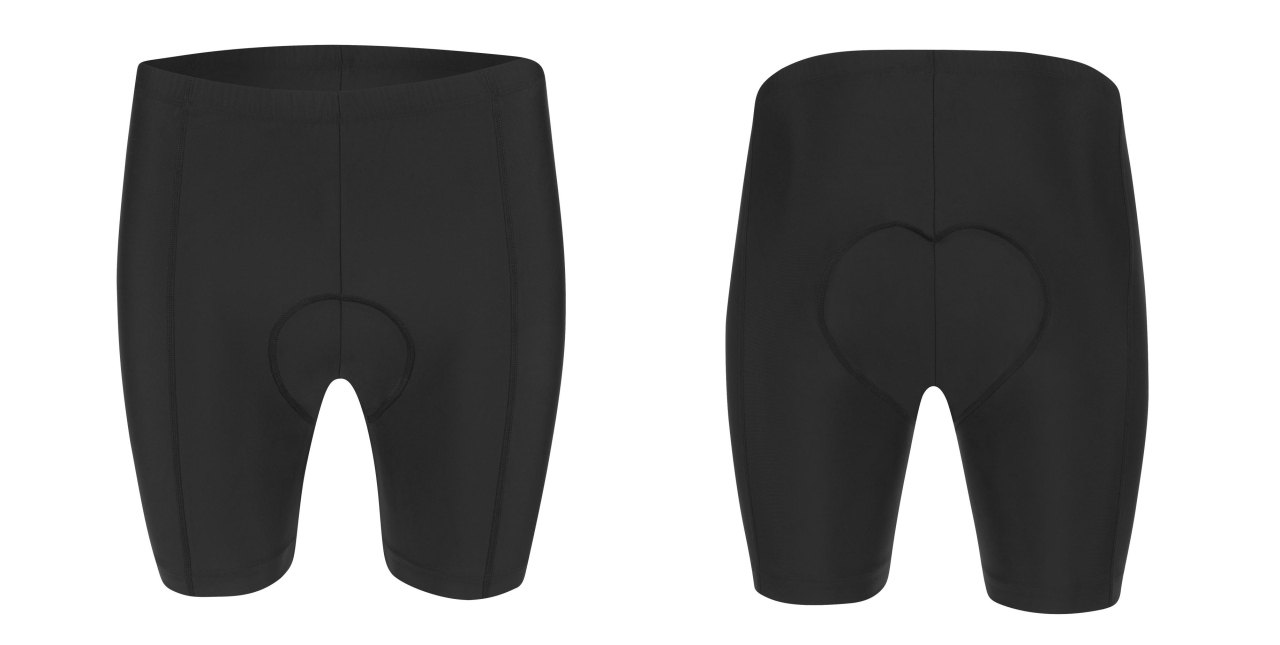 Pantaloni scurti Force Storm pana la talie cu bazon, gri/fluo 3XL [4]