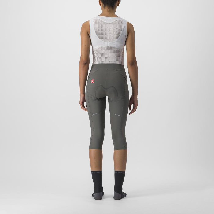 Pantaloni trei sferturi Castelli Velocissima 3, de dama, Gri/Antracit, XS [2]