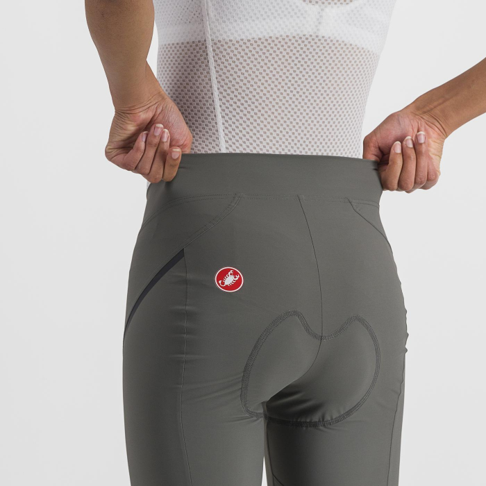 Pantaloni trei sferturi Castelli Velocissima 3, de dama, Gri/Antracit, XS [5]
