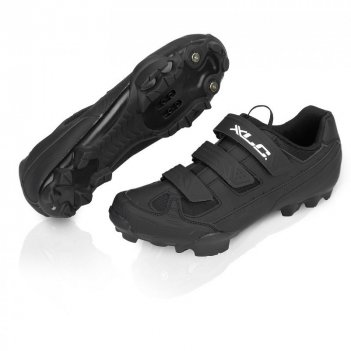 Pantofi ciclism XLC CB-M06, pentru MTB, Negru, 40 [1]