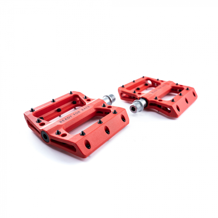Pedale Cube RFR Flat ETP Rosu [2]