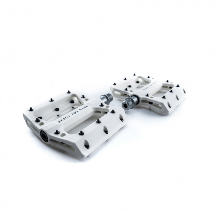 Pedale Cube RFR Flat ETP Alb [2]