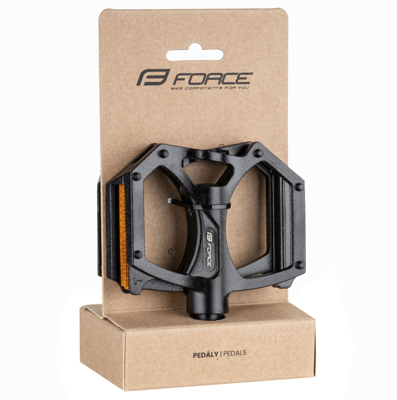 Pedale Force BMX aluminiu negre [2]