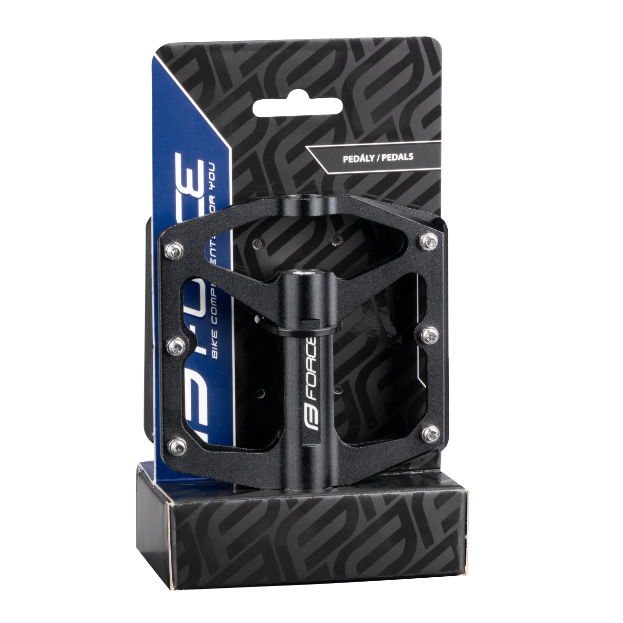 Pedale Force Steep 2 Al, cu rulmenti, Black [2]