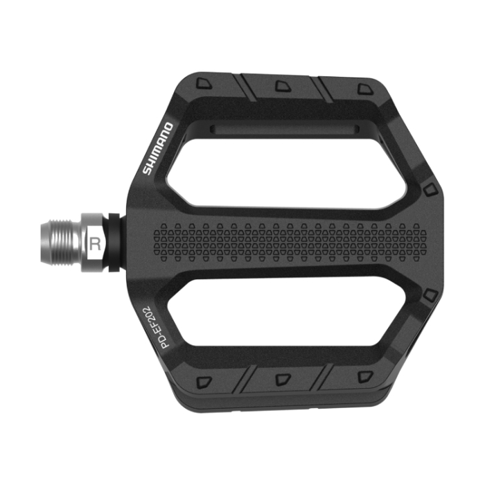 Pedale platforma Shimano PD-EF202, fara catadioptru, Negru [2]