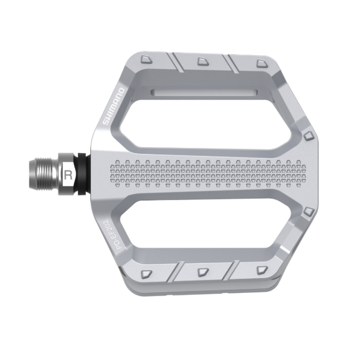 Pedale platforma Shimano PD-EF202, fara catadioptru, Argintiu [2]