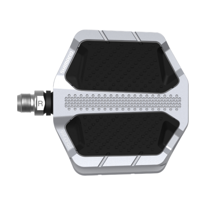 Pedale platforma Shimano PD-EF205, fara catadioptru, Argintiu [2]