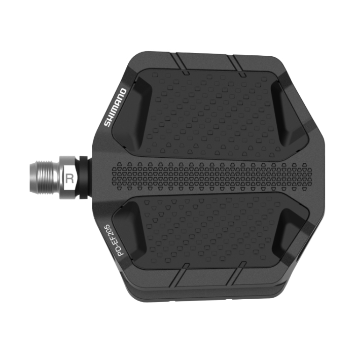 Pedale platforma Shimano PD-EF205, fara catadioptru, Negru [2]