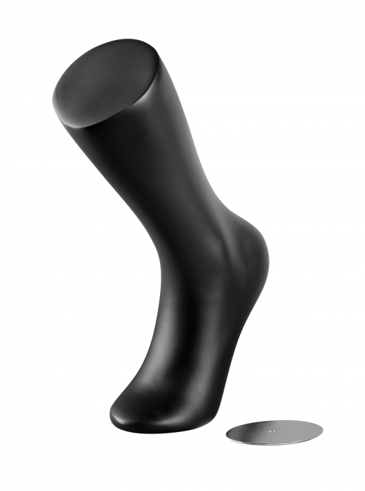 Picior manechin Force 38cm, negru mat [1]