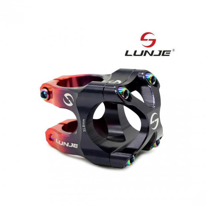 Pipa EWPM-002 31.8mm negru/rosu [1]